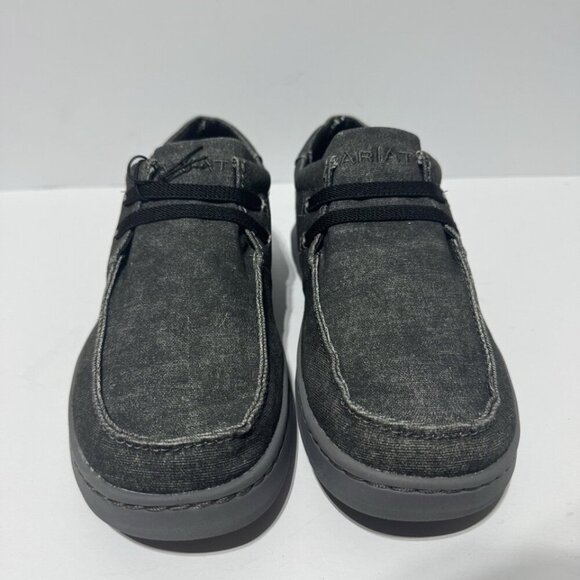 Ariat Mens Hilo Stretch Loafer Charcoal Size 7 Wide